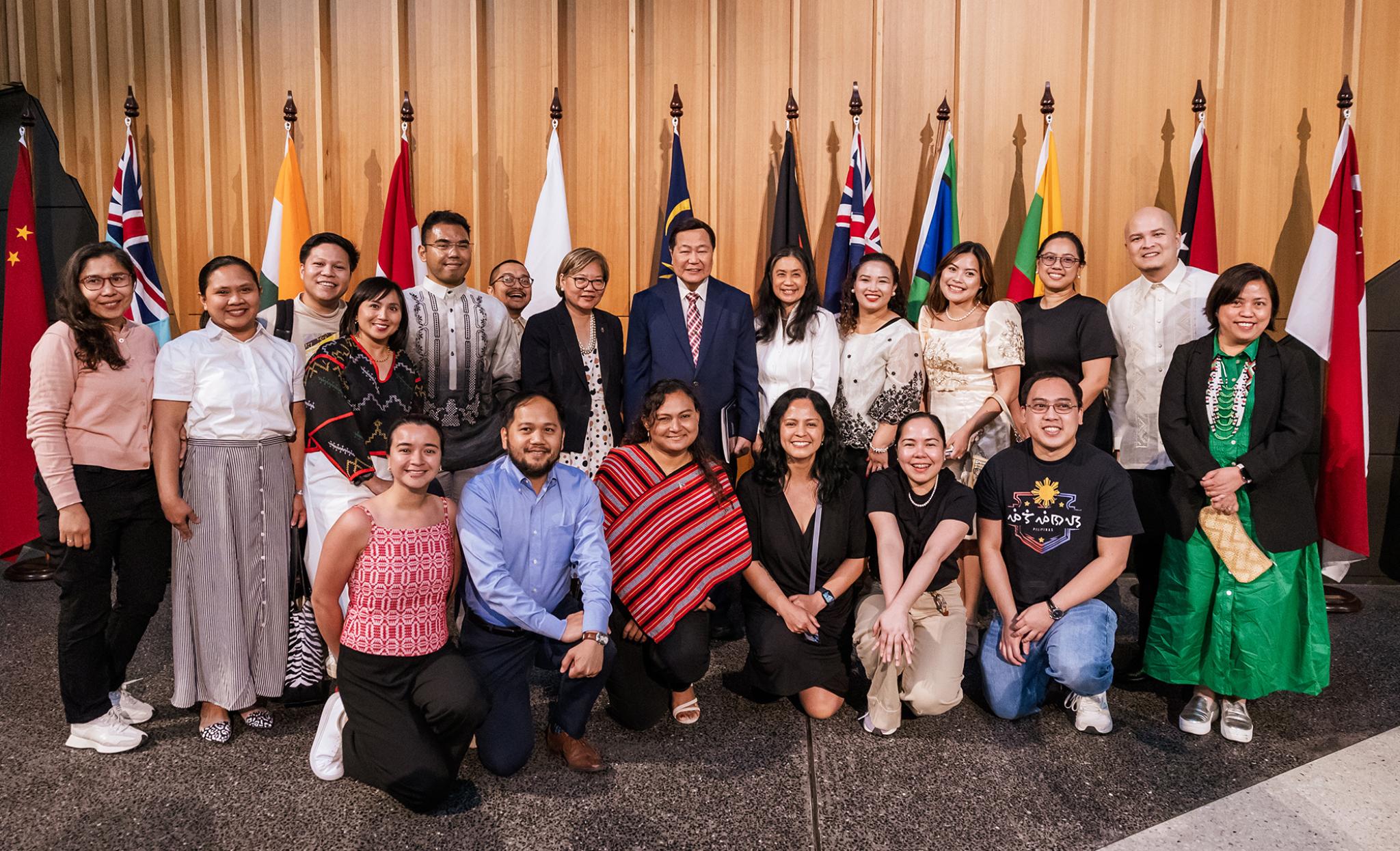 Pacific institute launch. group photo