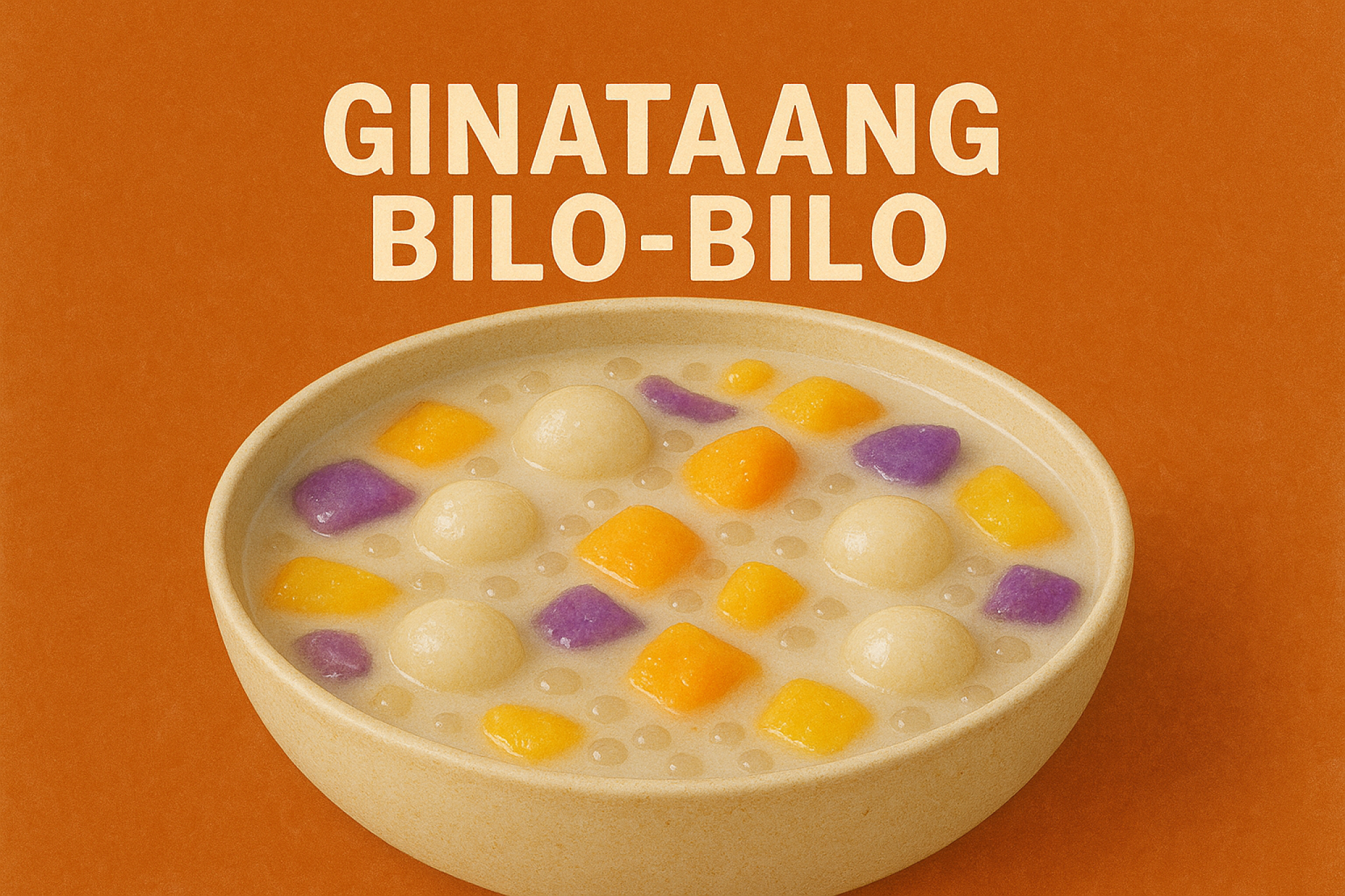 Ginataang bilo bilo